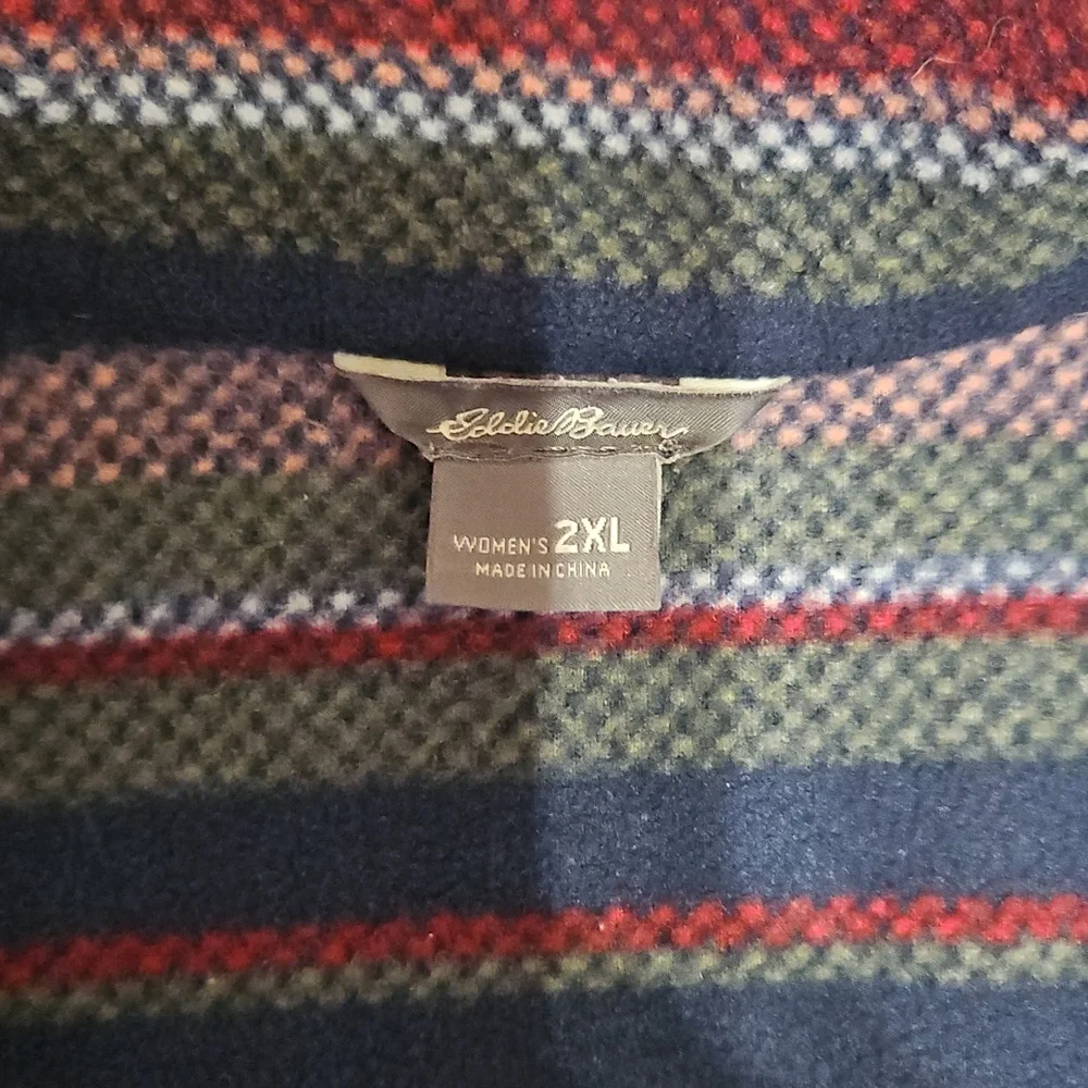 Eddie Bauer Striped Fleece - Picture 6 of 9